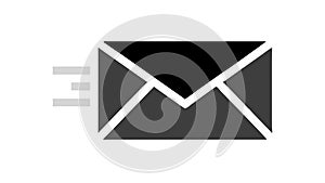 Mail Envelope Email Icon, Communication Correspondence, vector design Generative AI