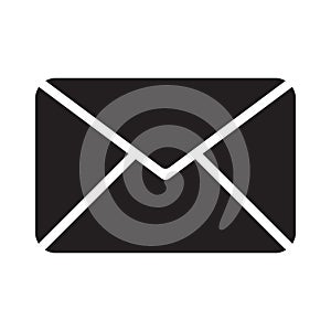 Mail envelope icon, vector illustration