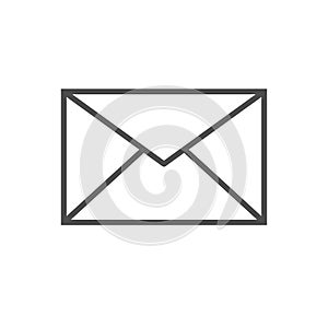 Mail icon. email icon vector. E-mail icon. Envelope illustration