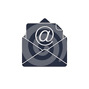 Mail Icon Symbols vector icon. Email marketing concept. Concept e-mail message, notification sending for web page