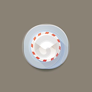 Mail icon. Vector illustration decorative design