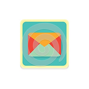 mail icon. Vector illustration decorative design