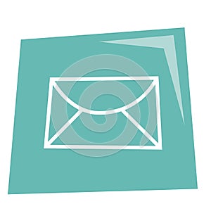 mail icon. Vector illustration decorative design