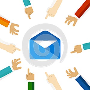 mail message envelope communication contact modern technology internet