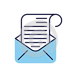 Mail related vector icon