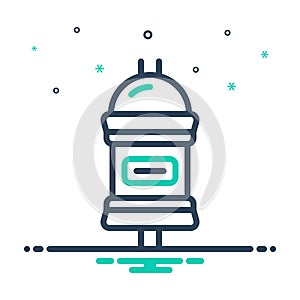 Mix icon for Mailbox, post and service