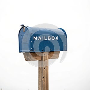 Mailbox isolated on white background