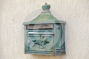 Mailbox letter old metal poste photo