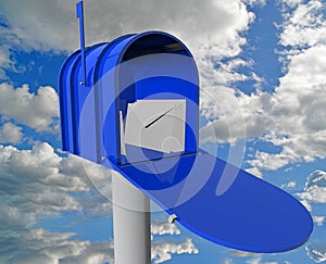 Mailbox for post mail delivery vintage