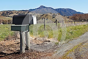 Mailbox in Rural Area