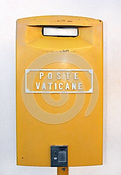 Mailbox at the Vatican, Rome