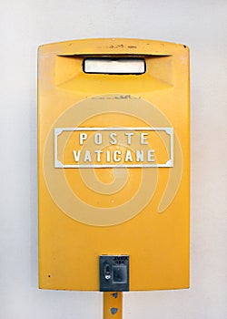 Mailbox at the Vatican, Rome