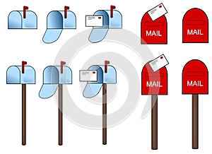 Mailbox vector icon