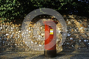 Mailbox in Watton, England