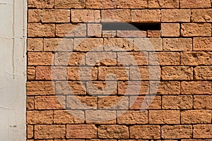 Mailboxes on the brick wall