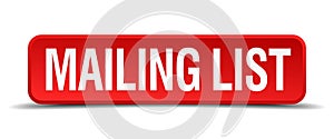 mailing list button