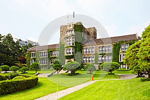 Main administrative building of Yonsei University - Seoul, South Korea