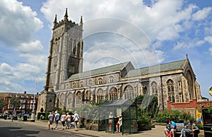 Cromer Parish Church: St Peter and St Paul.