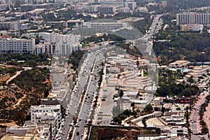 Main artery of the city