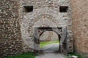 The main attraction of the city is the medieval stone Kalmar Fortress with tourists. In the province of Smaland in Sweden. one of