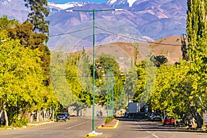 Main Avenue, Calingasta, Argentina