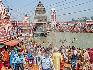 Main Bathing Ghat in Haridwar