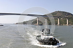 The main bridge in Vitoria in Espirito Santo