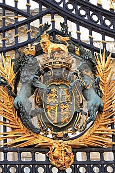 Main Buckingham Palace Gate, London