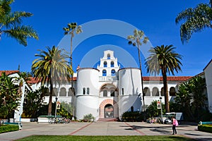 Main Building Hepner Hall on San Diego State University Campus