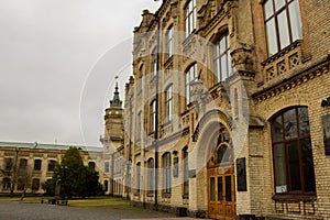 Main building of National Technical University of Ukraine or Kyiv Polytechnic Institute, NTUU KPI.