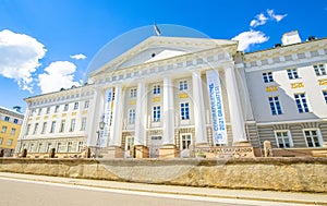 Main building of Tartu University, Estonia