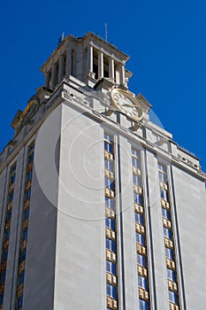 Main Building Tower at the University of Texas