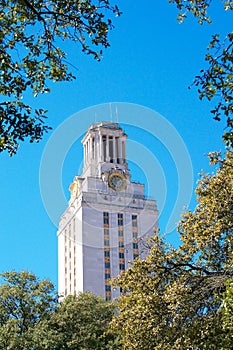 Main Building Tower at the University of Texas