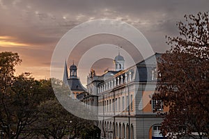 University of Bonn, in Germany, called Bonn universitat, in the oldest part of the campus. it\'s the main photo
