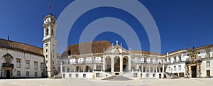 The main building of the University of Coimbra