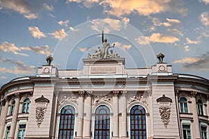 The main building of the Warsaw University of Technology