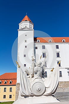 Bratislavský hrad na Slovensku