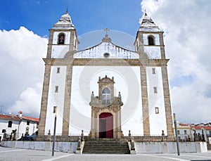 Main church of Castelo de Vide photo