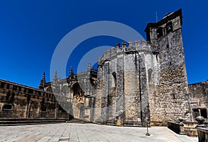 The main church of the Convent of Tomar, Portugal