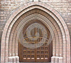 Main church entrance