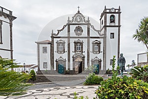 Main church of Nordeste on the island of Sao Miguel in the Azores, Portugal photo