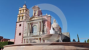 Main church of Tequisquiapan, Mexico