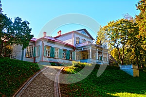 The main cottage in the Abramtsevo estate, Moscow region, Russia