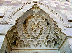 The main door arch of Saint Stepanos Monastery and church , Jolfa , Iran