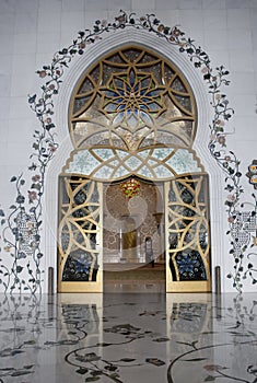 Main Door Sheikh Zayed Mosque