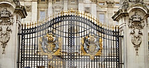 Main entrance of Buckingham Palace Gates