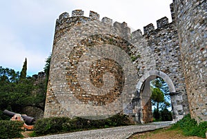 The main entrance of the castle photo