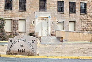 Main entrance, Historic Nevada State Prison, Carson City