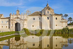 Main entrance in La Cartuja