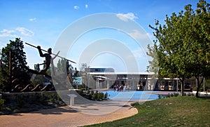 Main entrance of Oltremare. Family Experience Park. Italy